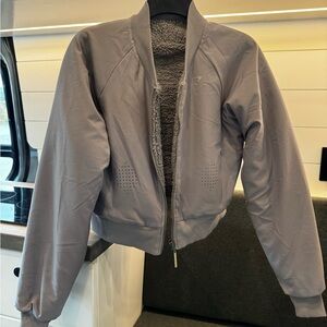 Gymshark Gray Bomber Jacket